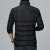 Masculino para baixo 2023 masculino roupas de inverno Casacos espessos acolchoados casacos machos parkas preto plus size m-6xl slim fit goto de moda casual