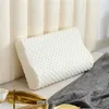 Kudde Ortodontiskt minnesskum Bäddkudde 50 * 30 cm WAVY Neckskyddskudde Slow Rebound Sleep Pillow Relax Cervical 230406