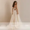 Floral One Shoulder Wedding Dresses Beading 3D Flowers Applicques Bridal Gowns Backless Button Vestido DE 328 328