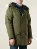 Piumini da uomo Designer Vera pelliccia di coyote all'aperto Wyndham Giacca a vento Jassen Capispalla con cappuccio Fourrure Manteau Piumino Cappotto Hiver Parka Doudoune Canada 24