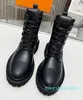 Ботинки Wonder Flat Combat Boots на молнии Martin Ankle из гладкой тисненой телячьей кожи и зимние ботинки из парусины