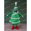 Choinka Mascot Costume Najwyższej jakości kreskówka Anime Postacie dorośli rozmiar przyjęcia świątecznego stroju reklamowego na zewnątrz
