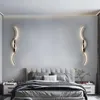 Applique murale moderne à intensité variable, lampes LED d'intérieur avec télécommande, éclairage d'applique pour chambre à coucher et maison, 13w 15w 18w 22w