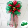 Christmas Decorations Christmas Mesh Roll Fabric Tree Pendant Merry Christmas Decor For Home 2023 Xmas Gifts Cristmas New Year R231106