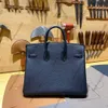 10A Luxury Handwork Designer bag Business Fashion Handbag Classic Tote bag Party banquet purse 25cm 30cm Togo leather 18K exquisite electroplating hardware