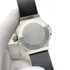 Montre Menwatch Designer Pil Kuvars Hareketi Kronograf Bilekliği Spor Kauçuk Kayışı Katlanır Toka Adam İzle Orologio Di Lusso