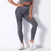 Kvinnors leggings hög midja kompression tight sportbyxor skjuter upp springa kvinnors gym fitness långa ben sömlösa bukkontroll gym byxor 230406