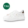 2023 Casual Shoes Designer Treakers Sneakers Wergilil Mokasyna cielę skórzana Abloh czarny biały zielony czerwony niebieski skórzany platforma Low Sneaker Size 36-41