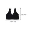 Yoga outfit 3 datorer Kvinnor Fitness Supplies Seamless Wirefree Sports Womens Linglingies Vest Tank Tops