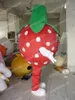 Sweety Fruit Strawberry Mascot Costumes Halloween Cartoon Charact Outfit Suit Suit Cass Outdoor Party Strój unisex promocyjne Ubrania reklamowe