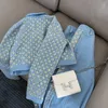 Robes de travail femmes automne Vintage Denim Patchwork mélange veste jupe ensemble petit paillettes recadrée deux pièces ensembles tenues