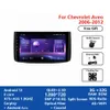 Car DVD Player Video-skärm för Chev Aveo 2006-2012 Auto GPS Radio TV med BT-telefonbokskamera 128G med Bluetooth WiFi