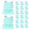 Trädgårdsdekorationer Little Frog Ornament Miniature Animal Decor Desktop grodor Utomhusfigurer Hartsstaty Miniatyrer Moss