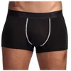 Cuecas masculinas boxers bulge melhorando push up cup homens shorts tronco ampliar calcinha