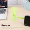 Mini USB Fan Flexible Bendable Fan For Power Bank Laptop PC AC Charger Portable Hand Fan For Computer Summer Gadget