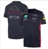 Novo terno polo de corrida de F1 camisa de lapela da equipe de verão mesmo estilo de personalização