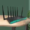 5G-Router 4G 1200 Mbit/s SIM-Karte M.2 PCIE-Steckplatz LTE-Modem 2,4 G 5,8 GHz Wireless WiFi 4 * LAN GPS Openwrt 256 MB 16 MB Flash