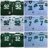 NCAA 75th Vintage Football 12 Joe Namath Jerseys 99 Mark Gastineau 28 Curtis Martin 73 Joe Klecko 90 Dennis Byrd 85 Wesley Walker 80