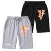 Vlone Maglietta maschile pantaloni di design di moda High Street Lettere Pantaloni casual Sport Shorts versatili Pantaloni da spiaggia estiva