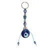 Sleutelhangers Lanyards L Blue Evil Eye sleutelhanger Turkse Nazar kralen charme Ramadan Eid Mubarak islamitisch idee voor vrouwen en mannen Drop Delivery Ammmh