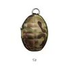Stuff Sacks 2023 Multifunctional Grenade Shaped Car Keys Wallets PU Leather Hand Zipper Coin Purse Pouch Bag Keychain Holder Case