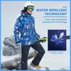 Outros artigos esportivos PHMAX Jaqueta de esqui de inverno Mantenha aquecido esportes ao ar livre à prova de vento Jaquetas e calças esportivas de neve à prova d'água Homens Patinação Jaqueta de snowboard HKD231106