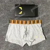 Män lyxig designer boxare shorts sport sexiga underbyxor mode märke man bokstav underkläder 3 st/parti