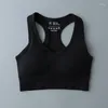 Yoga Outfit Seamless Bra Padded Sports Running Workout Clothes Ladies Gym Clothing Woman Fitness Top Activewear Solid