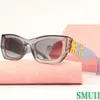 Novos óculos de sol MIMI Óculos de sol de designer de moda para homens e mulheres Óculos de sol anti-UV de alta qualidade Goggle Acessório de praia