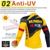 Ensembles de maillots de cyclisme Jumbo Visma Cyc Jersey professionnel hiver fece 2023 pantalons pour hommes Gel longue tenue ensemble vêtements de sport homme vélo vtt Q231107