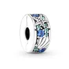 Panjia светло-голубой Sier Plated дизайнерский Дора бисер браслет «сделай сам» аксессуары ювелирные изделия глубоководные существа свободные бусины