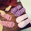 Slippers Pure cotton fabric bottom cloth slippers wooden floor tiles silent soft soles women's home all seasons 230404