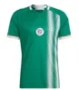 22 23 Algeriet Mens Soccer Jerseys Slimani Mahrez Bennacer Atal Mahrez 2023 2024 Home Away Football Shirts Black Uniforms Pre Match Fans Player Version version