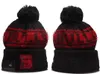 Berretti di lusso BULLS Beanie CHI Chicago designer Winter Bean uomo donna Fashion design cappelli lavorati a maglia autunno berretto di lana lettera jacquard unisex caldo teschio Sport cappello lavorato a maglia A4