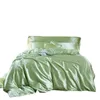 Bedding sets Satin imitation silk duvet cover pillowcase three piece bedding European and American household textile 240x220 extra large 231106