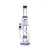 Phoenix Star Recycler Bong With Reinforced 10 Arm Perc & Sphere Honeycomb Perk 18 Inches