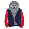 Men's Down Dreamskull Mens Fleece Lined Pull Zip Hoodie Coat Hooded Jacket Casual Winter Coats