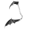 Backs Earrings HZMAN Stainless Steel Ear Cuff For Women Piercing Men Stud Dragon Punk Wrap