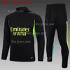 XXXL 23/24 WRIGHT Gunners Ensembles de football Survêtements Costume d'entraînement Jogging Veste réversible double face Maharishi G.JESUS SAKA SMITH ROWE Ensembles de kits pour enfants adultes double face