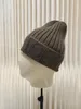 Classic designer cashmere loewf knitted hat for ladies Beanie cap Winter men's woollen woven thermal hat for birthday gift