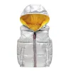 Hotsell OLEKID Automne Hiver Gilet pour fille imperméable brillant garçon gilet 2-9 ans enfant bébé fille gilet bébé garçon gilet enfants manteau 201106