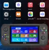 X52 Handheld Game Console 4.3-inch Pocket Gaming Console Portable Game Players Support Retro Game Dual Speaker Stereo Gift for Children PS1 FC GBA MD MAME NES SFC X51