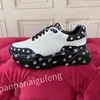 2023 Nuovi scarpe da ginnastica da scarpe da ginnastica di Luxury Mankin Sneakers White Black Leathe