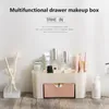 Storage Boxes Bathroom Plastic Cosmetics Box Make UP Brush Holder Jewelry Case Organizer Drawer Multifunctional & Bins