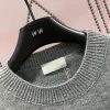 Womens Sweaters Round Neck Sweater Twist Pullover Jumper Designer Women