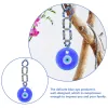 Chaveiros Lanyards L Turco Evil Eye Azul Amet Pingente Proteção Charme Boa Sorte Bênção Decoração para Carro Chaveiro Bolsa Backpac Amuca