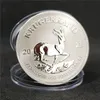 Konst och hantverk 2021 Kruger Commemorative Coin of South Africa Gold Silver Coin Foreign Commemorative Coin Silver Plated Commemorative Medal