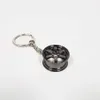 Key Rings L Turbo Keychain Piston Connecting Rod Alloy Short Quick Shifter Chain Ring Charming Rainbow Metal Pendant Keyring Keyfob Ne Amuwd