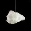 Hanglampen Creatieve Cloud Vorm LED Lamp Mode Doek Decoratieve Plafondlamp Voor Thuis Restaurant Bar Cafe Kinderkamer Kroonluchter