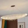 Candeliers lideram a lâmpada pendente Nordic Modern Luxury Creative Restaurant Duplex Villa Living Sala de Cristal Bar Hang Light